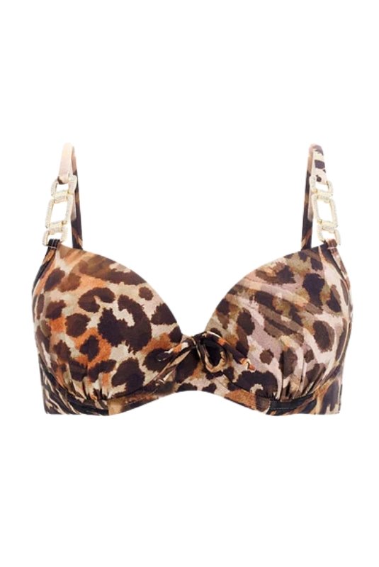Beachwear  Guess jeans E5GJ06 KCRJ2 P1LI BUTTERFLY LEOPARD AO