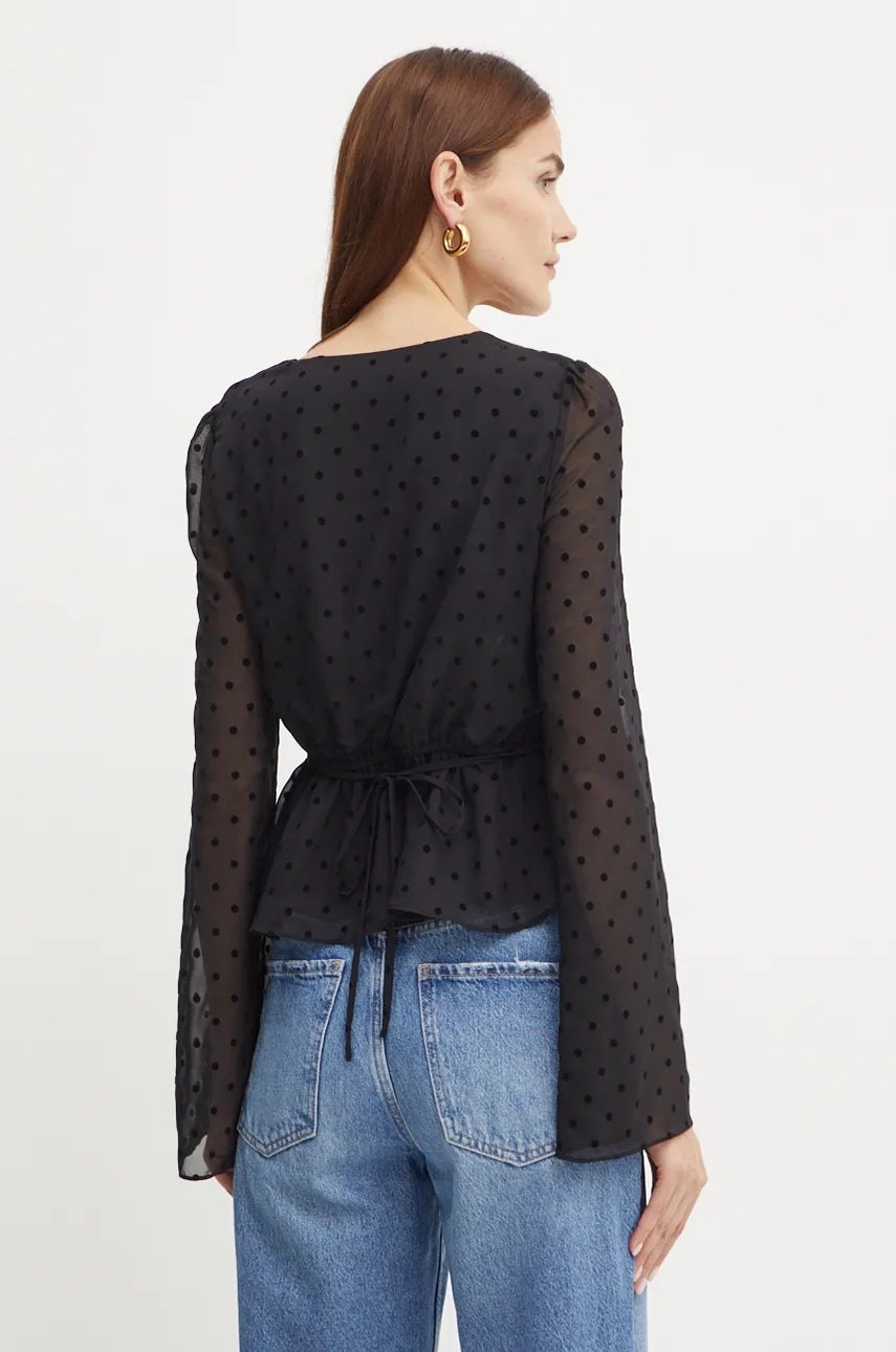 Blouses  Guess jeans W4BH64 WGLF0 F9T2 BLACK POIS