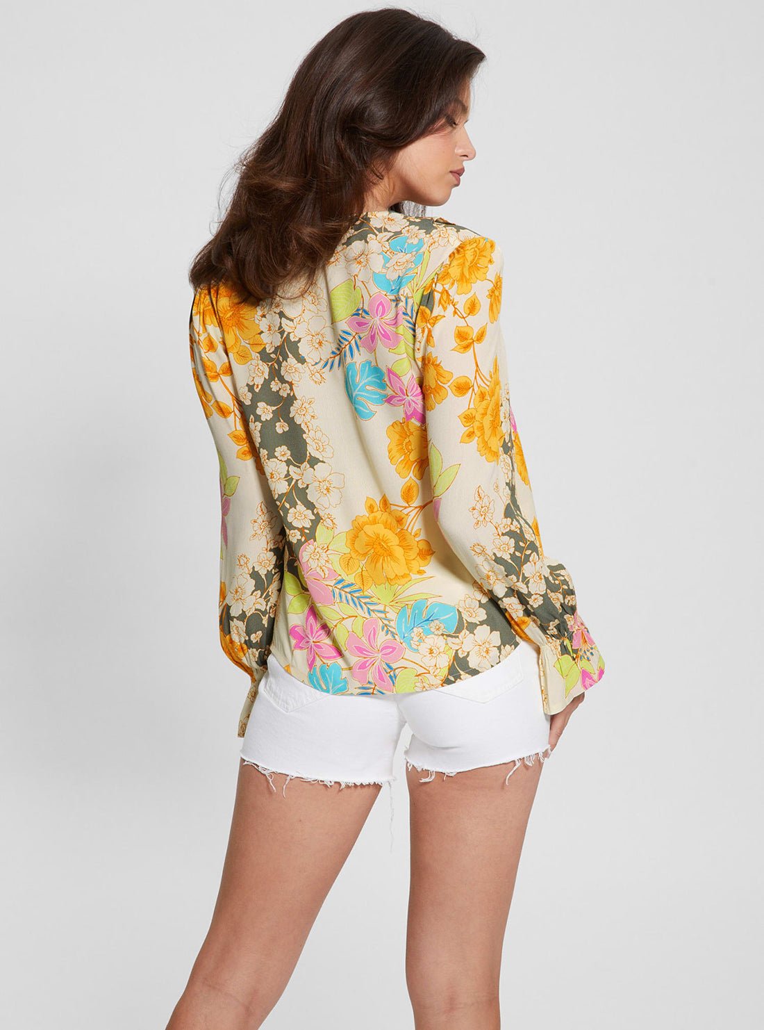 Blouses  Guess jeans W4YH98 WEVD2 P23L GOLD COAST FLORAL PR