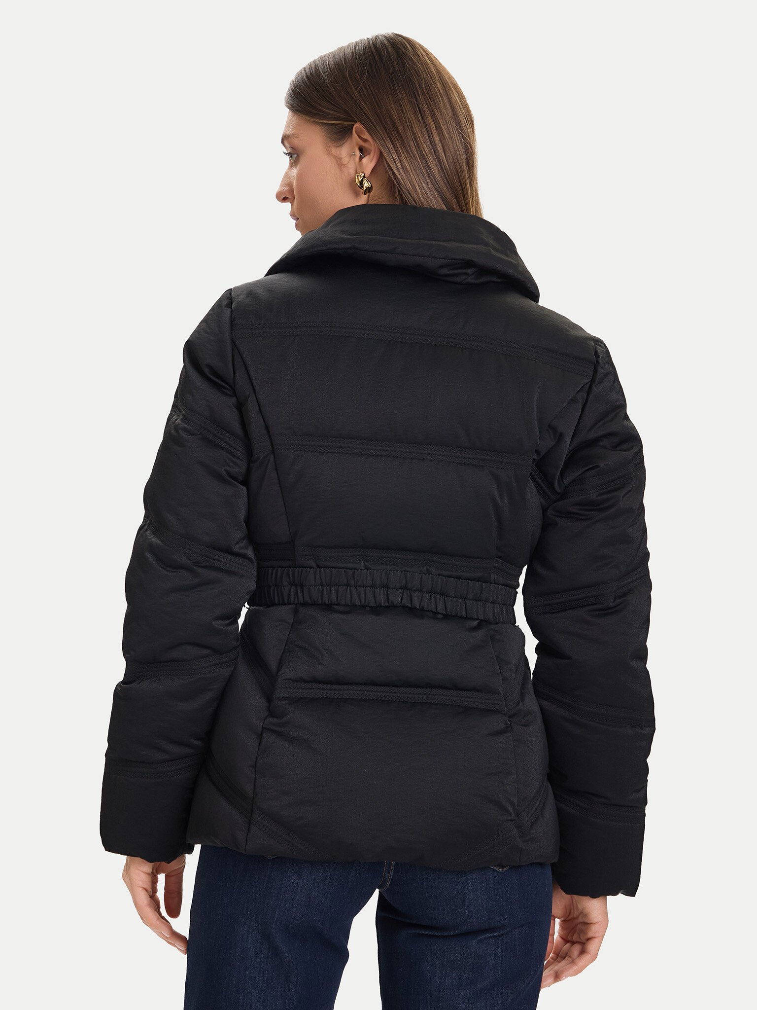 Blouson / doudoune  Guess jeans W5BL32 WG092 JBLK Jet Black A996