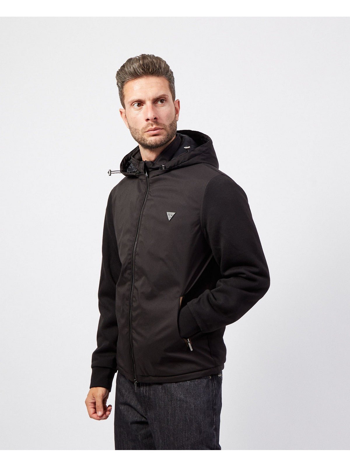 Blousons / doudounes  Guess jeans M4YL27 WEDJ0 JBLK Jet Black A996