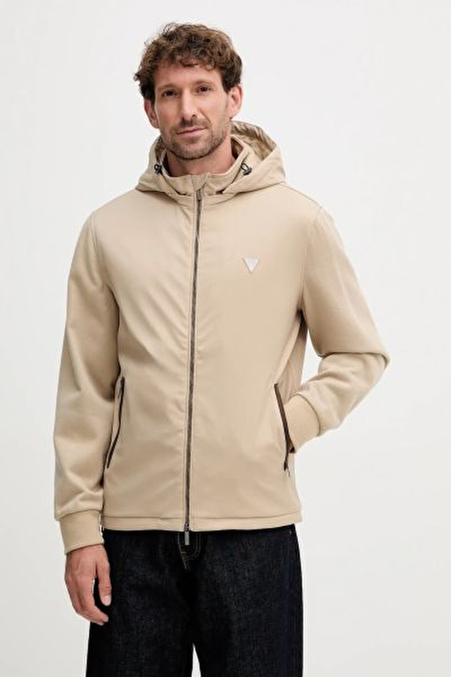 Blousons / doudounes  Guess jeans M4YL27 WEDJ0 G036 BEIGE BLANCO