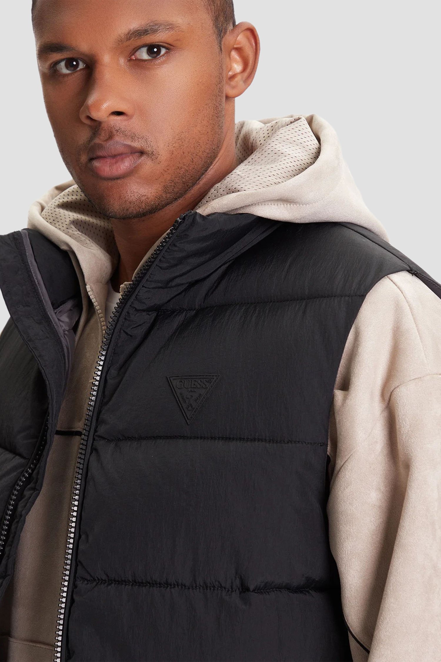 Blousons / doudounes  Guess jeans Z5YL08 WGTN0 JBLK Jet Black A996