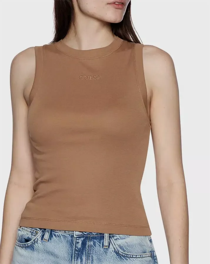 Débardeur  Guess jeans V5RP14 KCOI1 G1K6 MACCHIATO