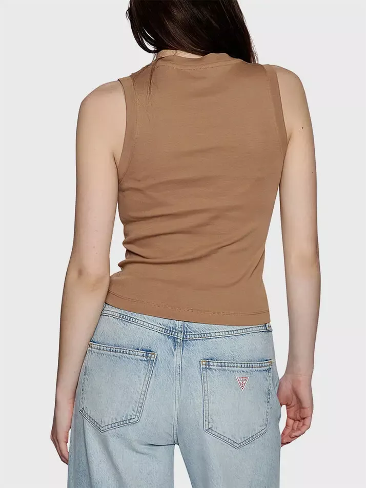 Débardeur  Guess jeans V5RP14 KCOI1 G1K6 MACCHIATO