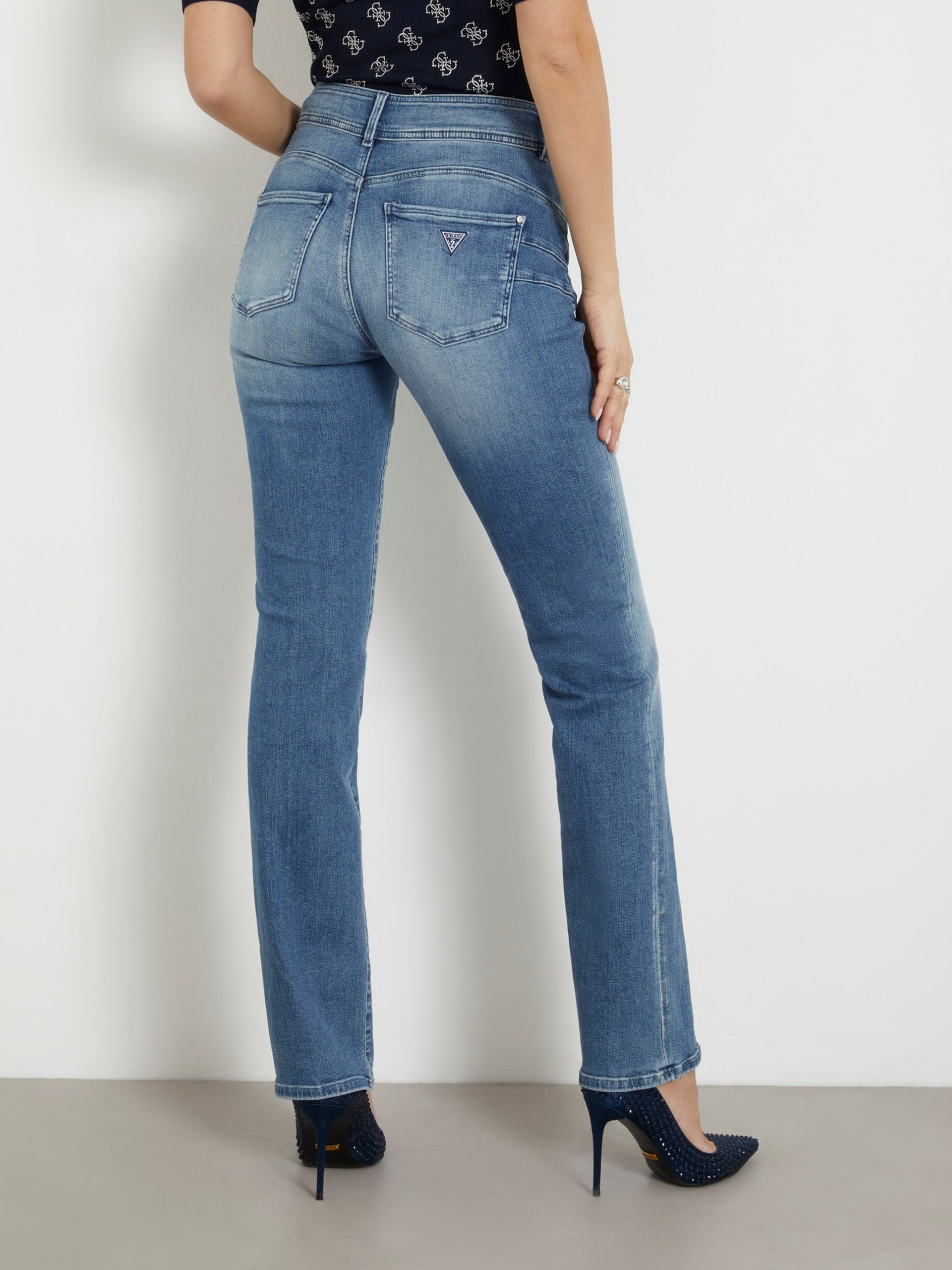 Jeans droit  Guess jeans W4RA0V D4Q0E ADCL ADAGIO CLEAN