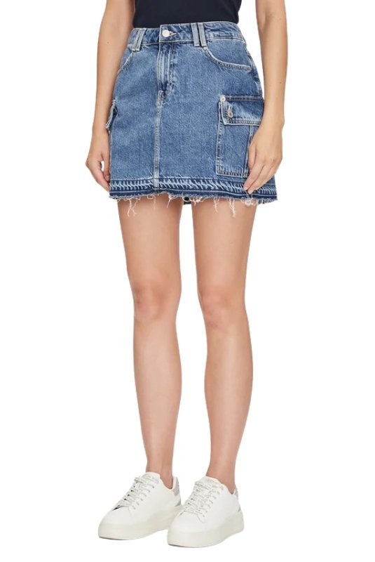 Jupes  Guess jeans W4YD52 D5B65 MAT1 THE MARITIME