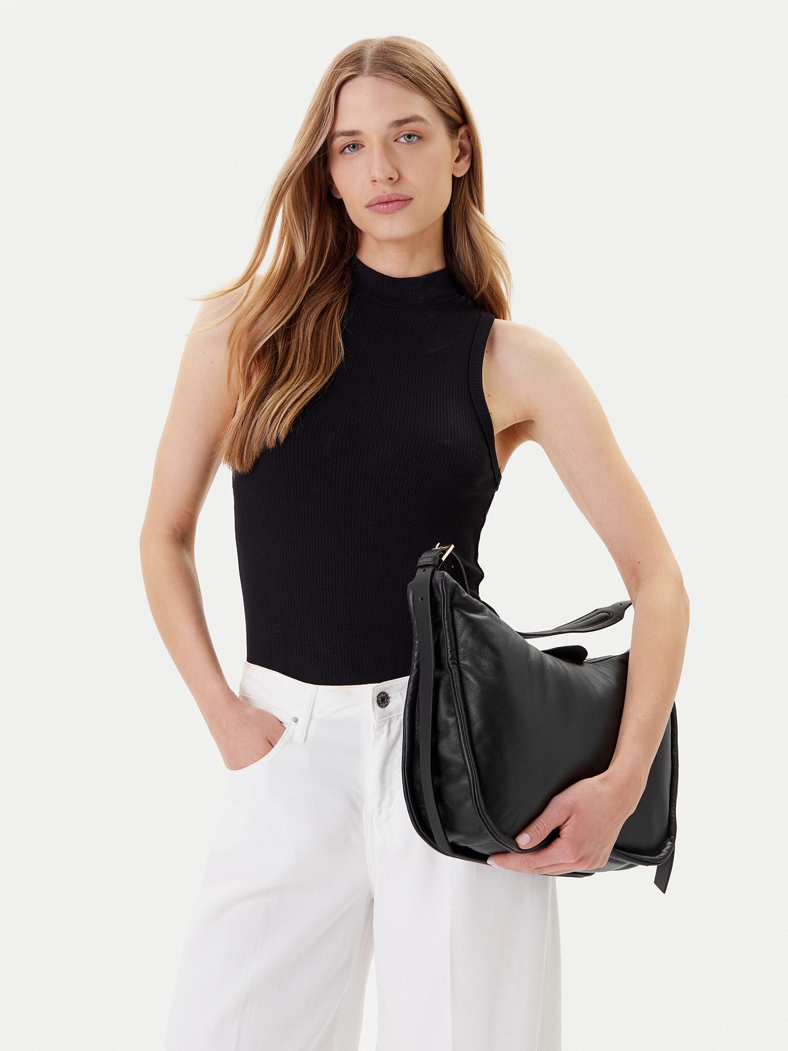 Sac porté épaule  Guess jeans HWSTPF L5210 BLACK