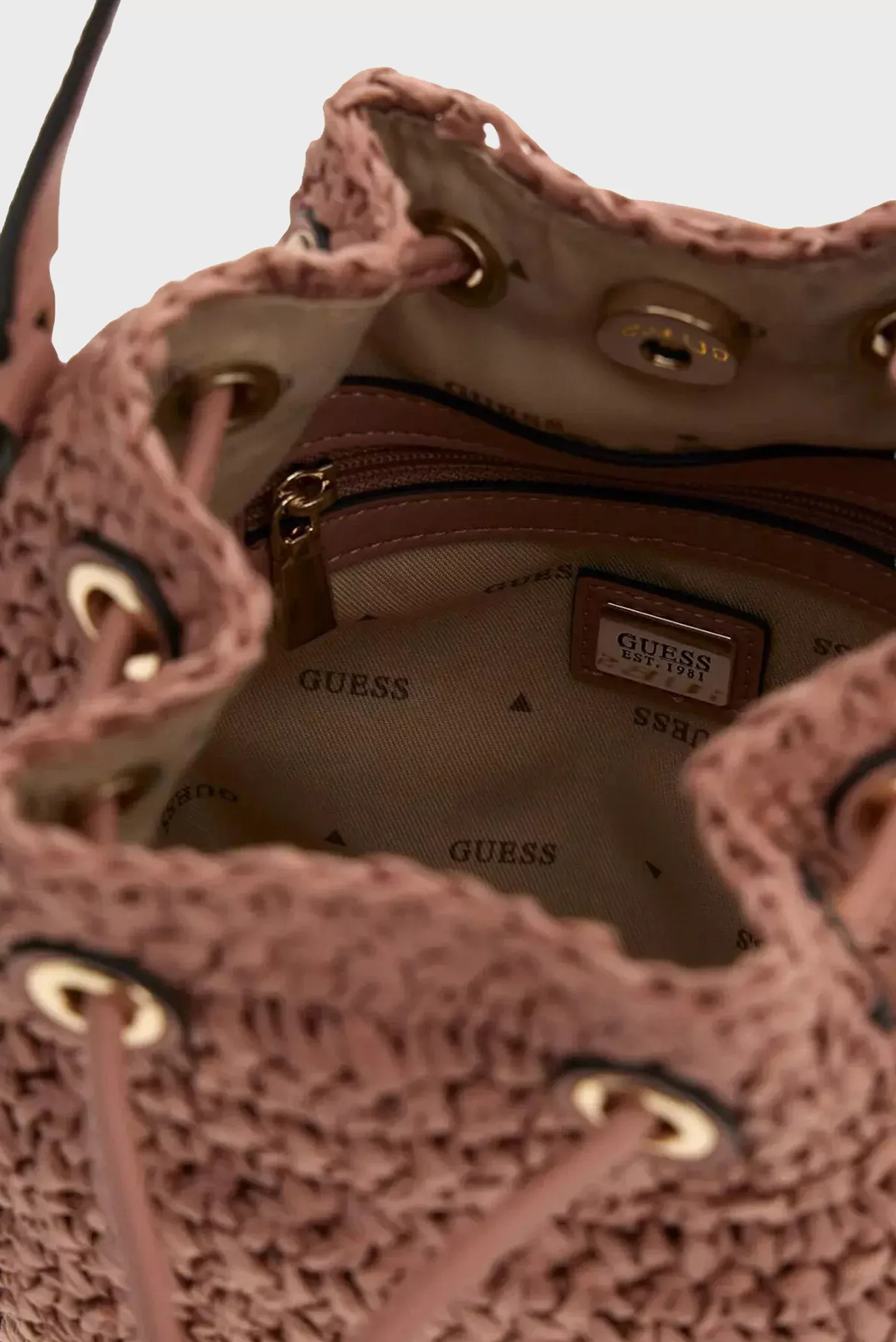 Sac porté épaule  Guess jeans HWWG99 23030 CORAL PINK