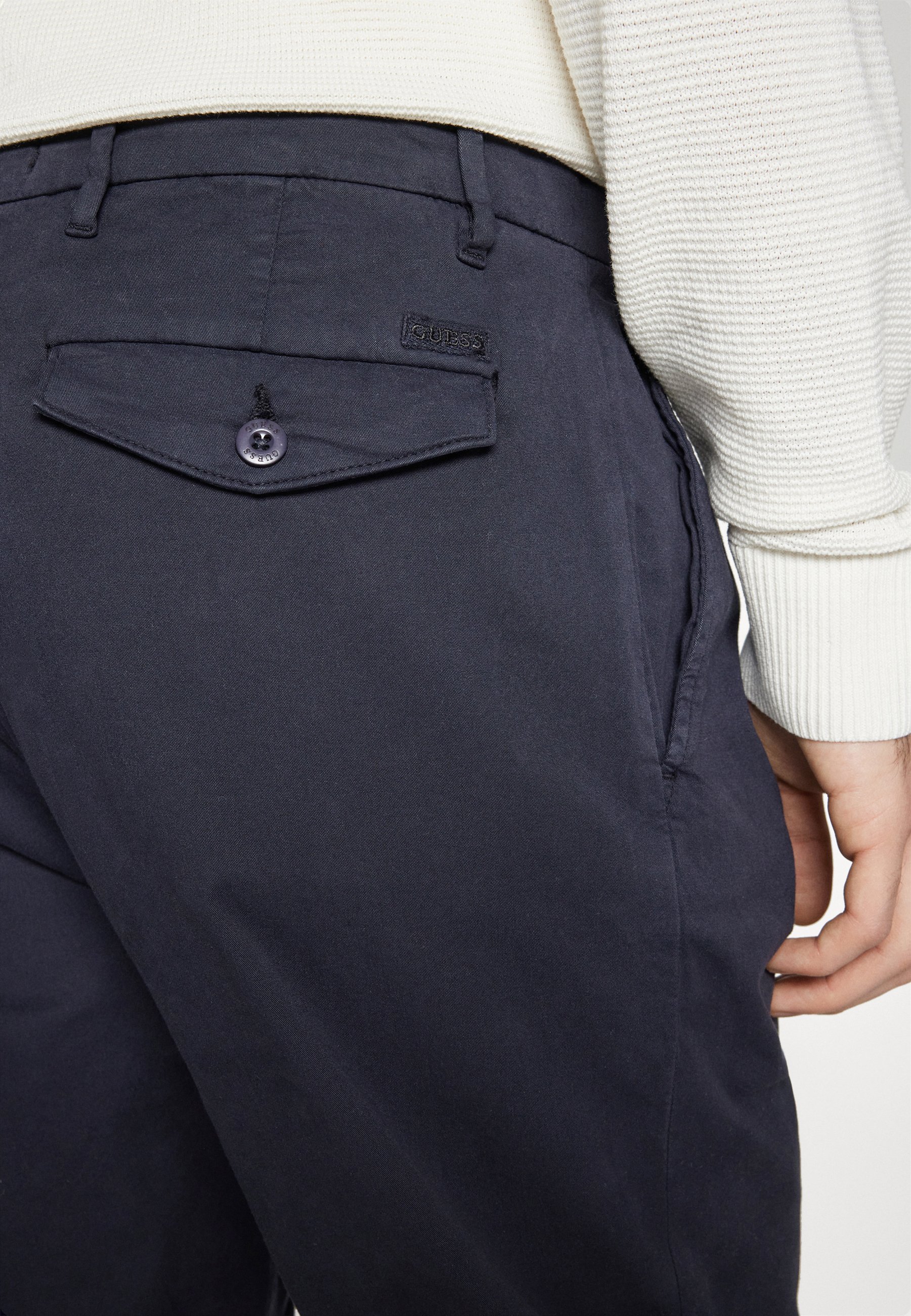 Pantalons chino/citadin  Guess jeans M4YB27 WGC31 G7K5 CAVE BLUE