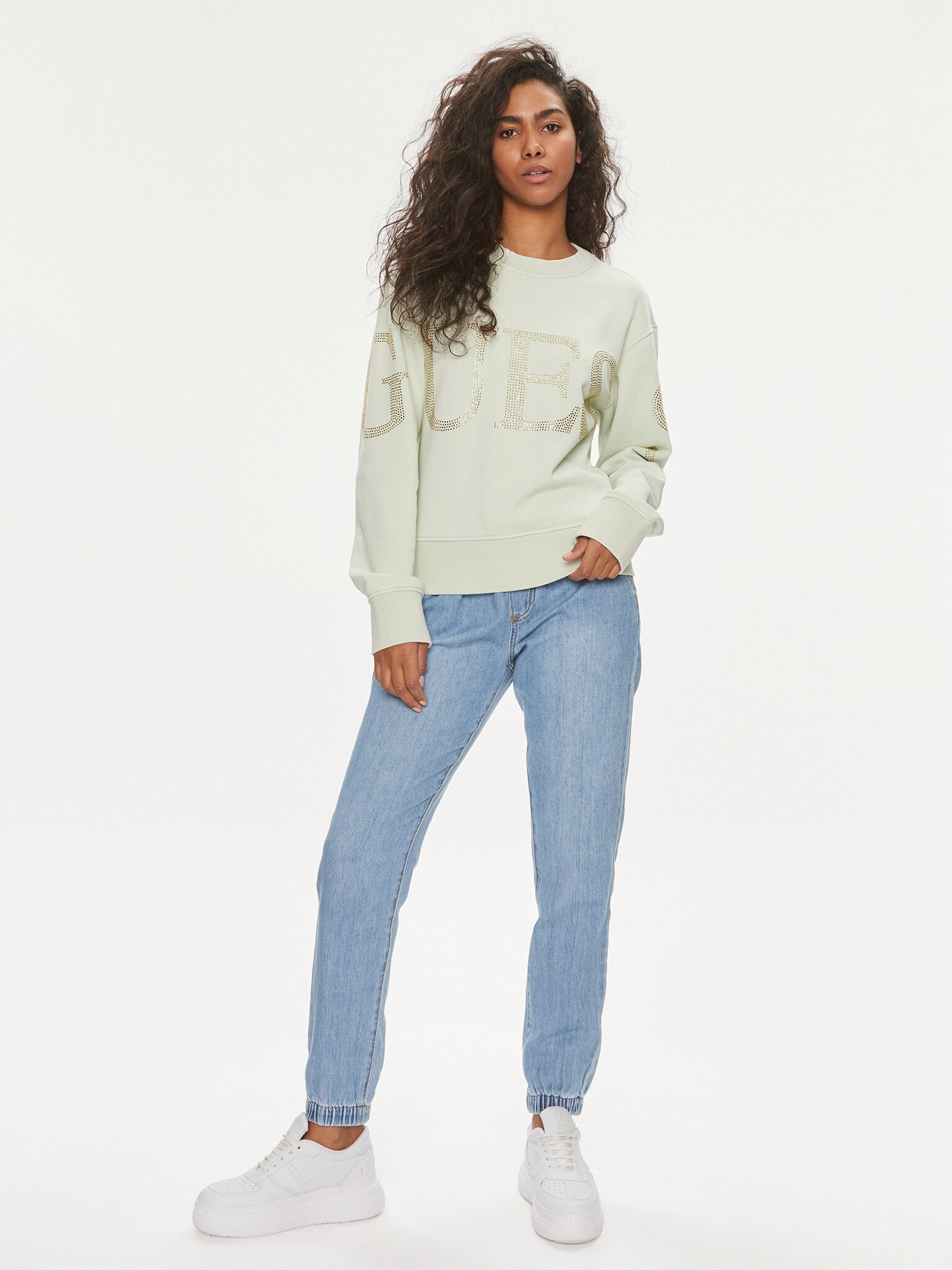 Pantalons  Guess jeans W4GA0O D58L0 SUP1 SUPER INDIGO