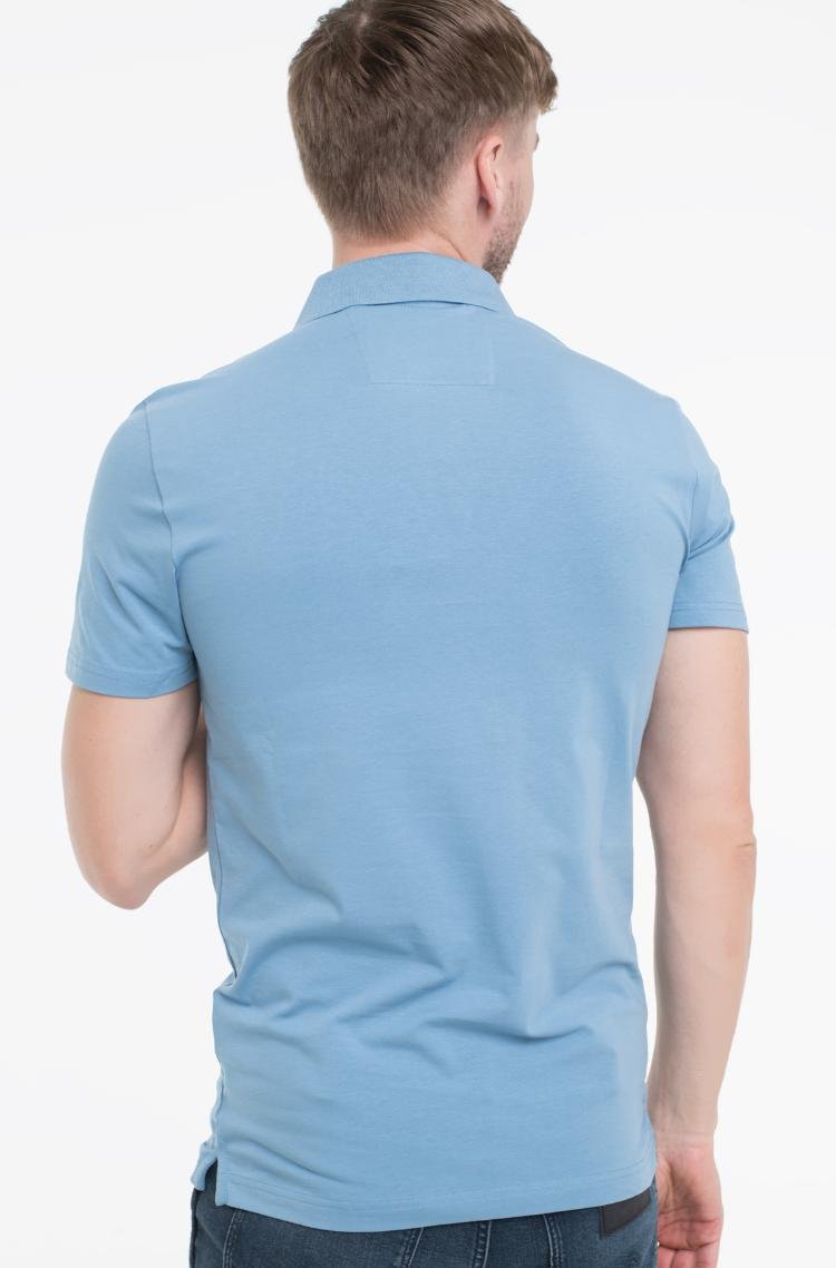 Polos manches courtes  Guess jeans M5BP66 J1314 G7EH PARISIAN ROOF BLUE