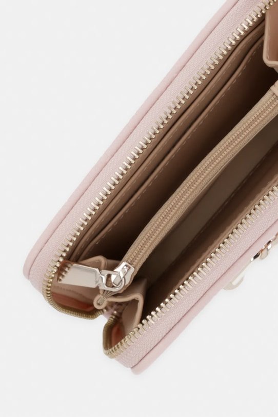 Portefeuilles / Porte-monnaie  Guess jeans SWPD99 16140 LIGHT ROSE LOGO