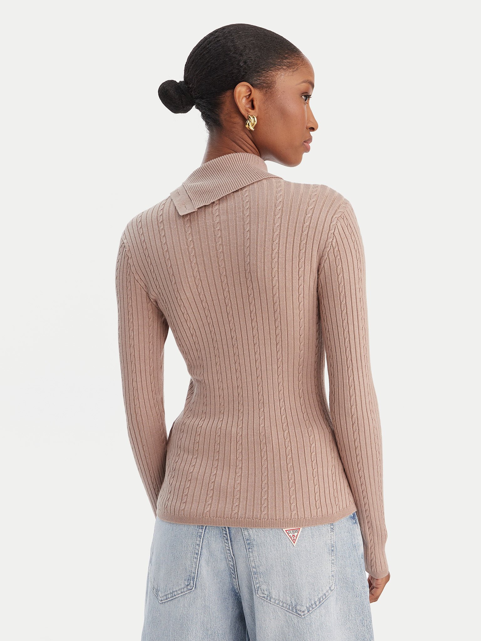 Pull  Guess jeans W6RR07 Z2YK2 A10L SUMMER CLAY