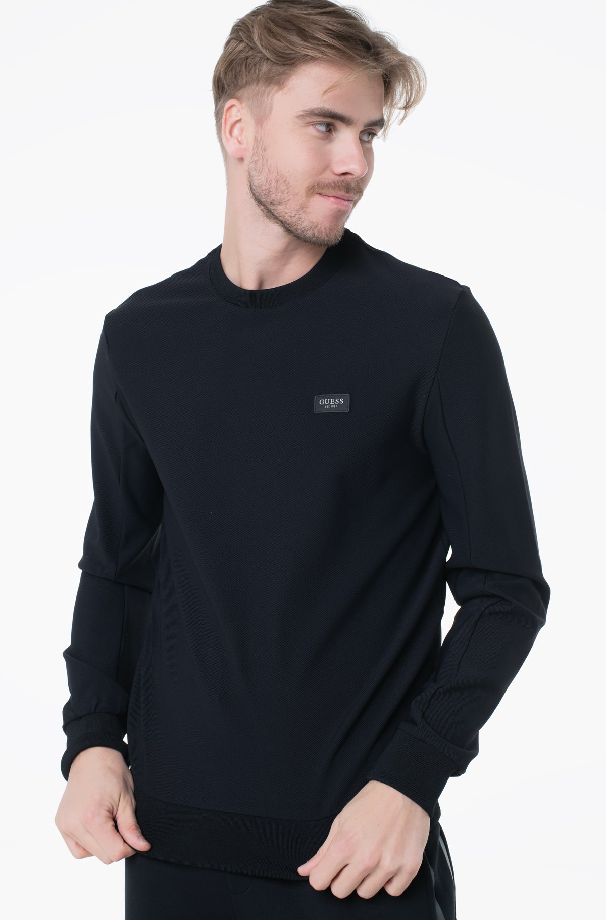 Pulls  Guess jeans M4YQ09 KCBL0 JBLK Jet Black A996