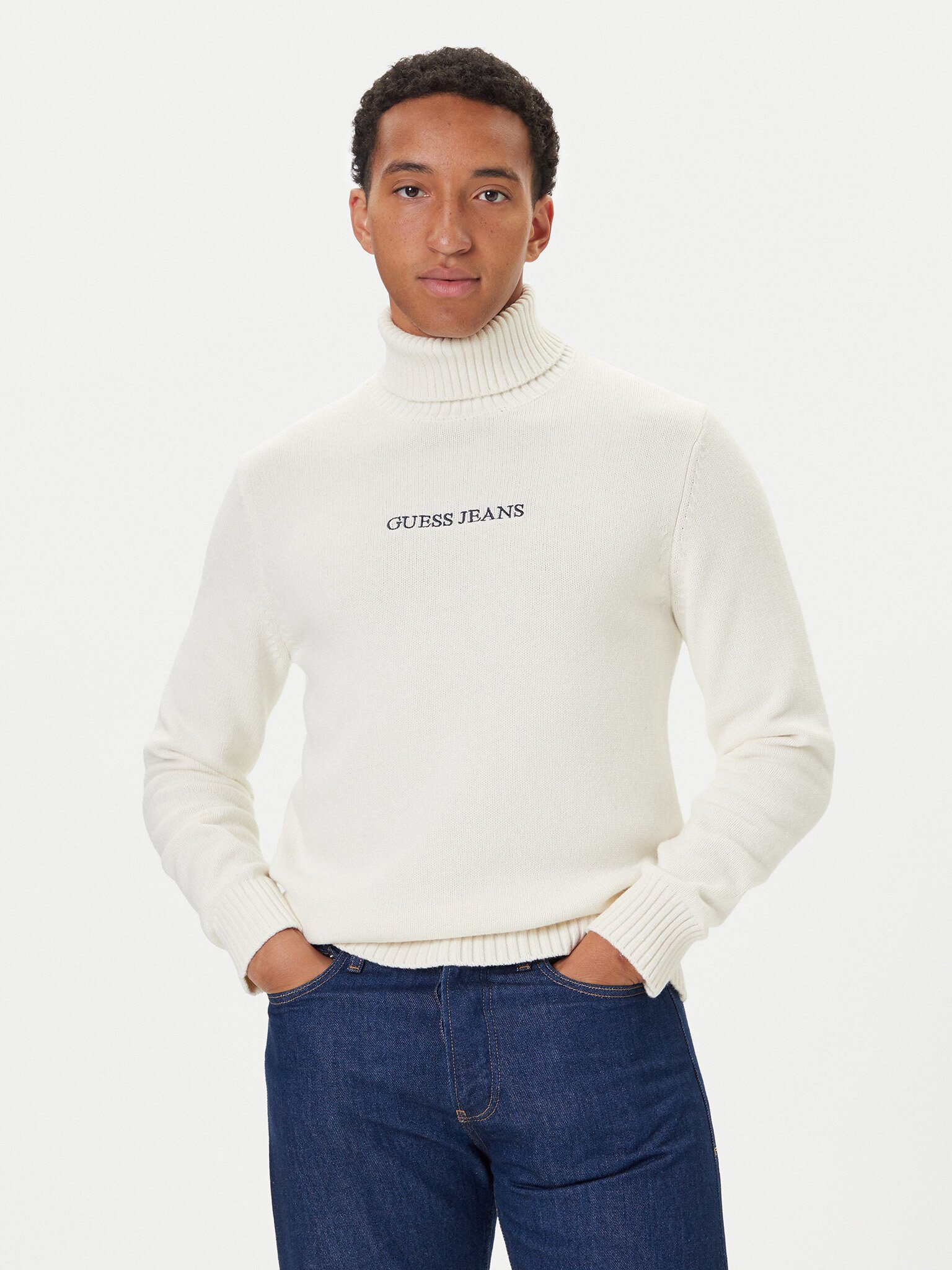 Pulls  Guess jeans M5BR58 Z0561 G293 WARM WHITE