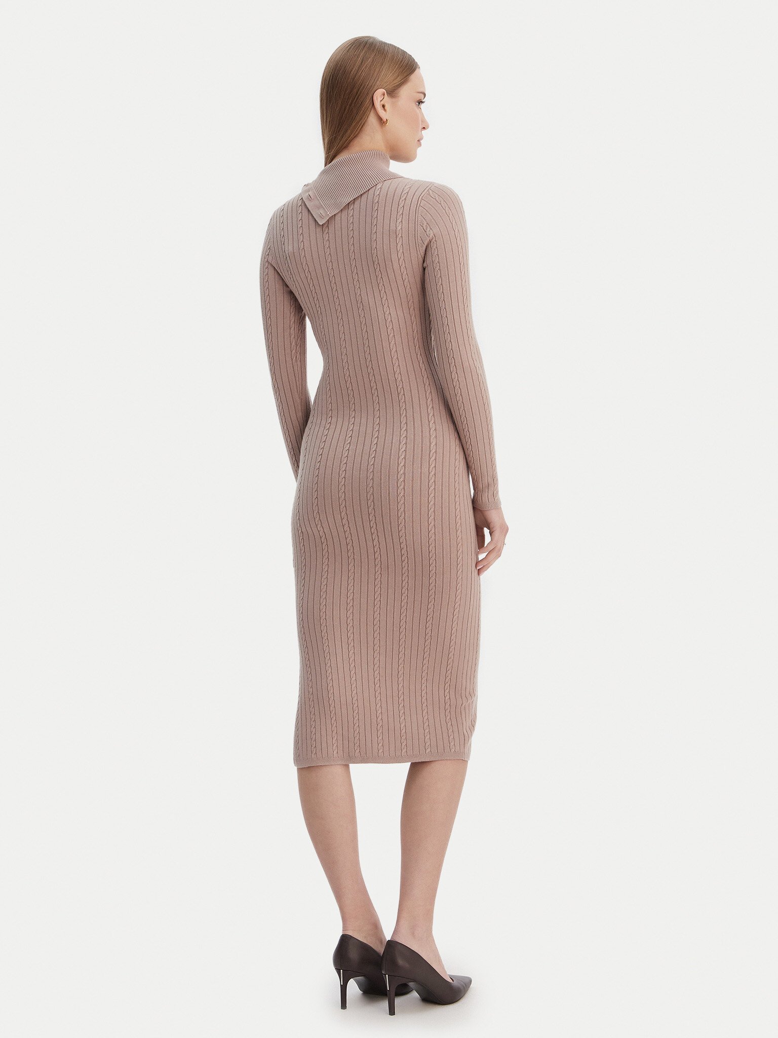 Robes  Guess jeans W6RK01 Z2YJ2 A10L SUMMER CLAY