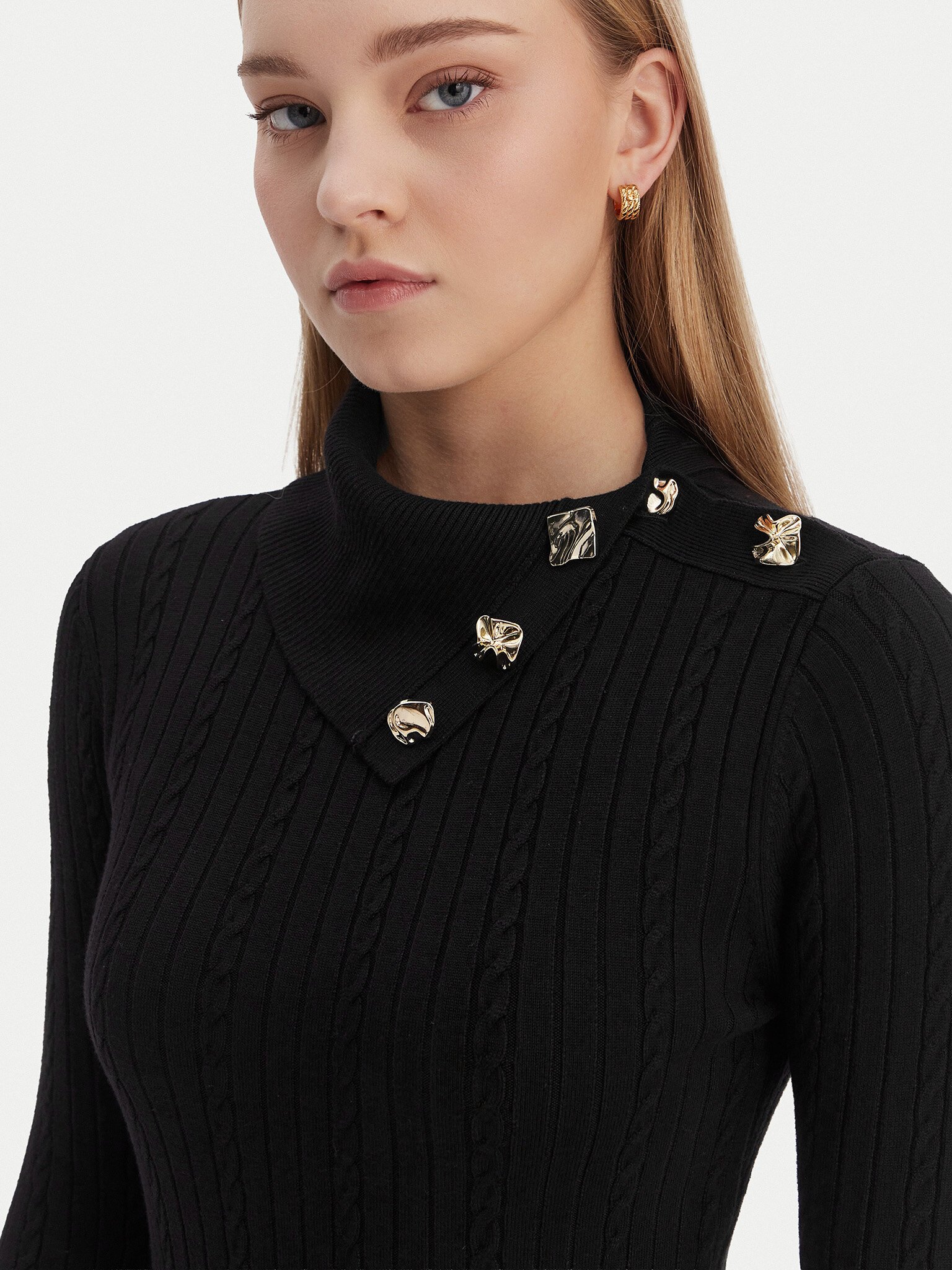 Robes  Guess jeans W6RK01 Z2YJ2 JBLK Jet Black A996