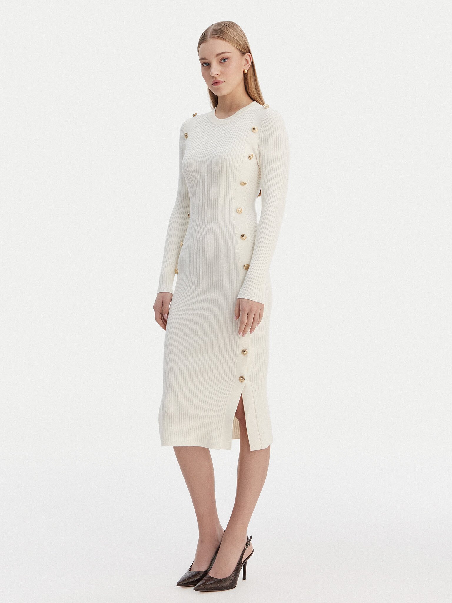 Robes  Guess jeans W6RK06 Z2YJ2 G1O6 DOVE WHITE