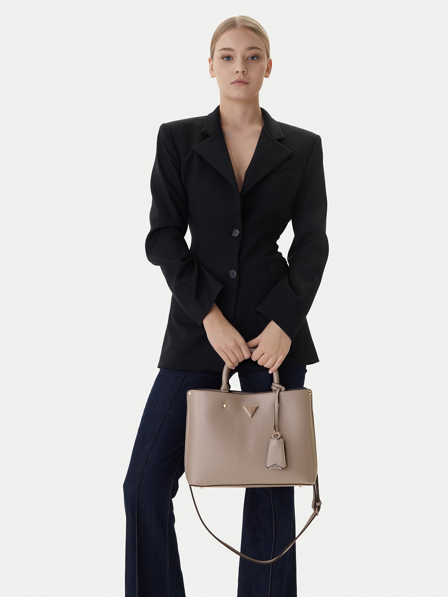 Sac porté épaule  Guess jeans HWBG69 74060 DARK TAUPE