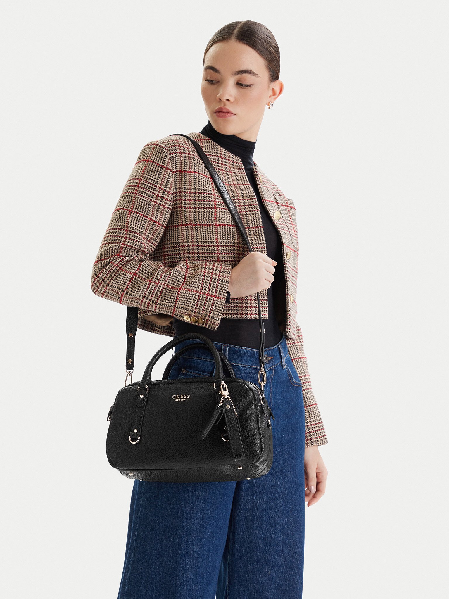 Sac porté épaule  Guess jeans HWBG95 01060 BLACK