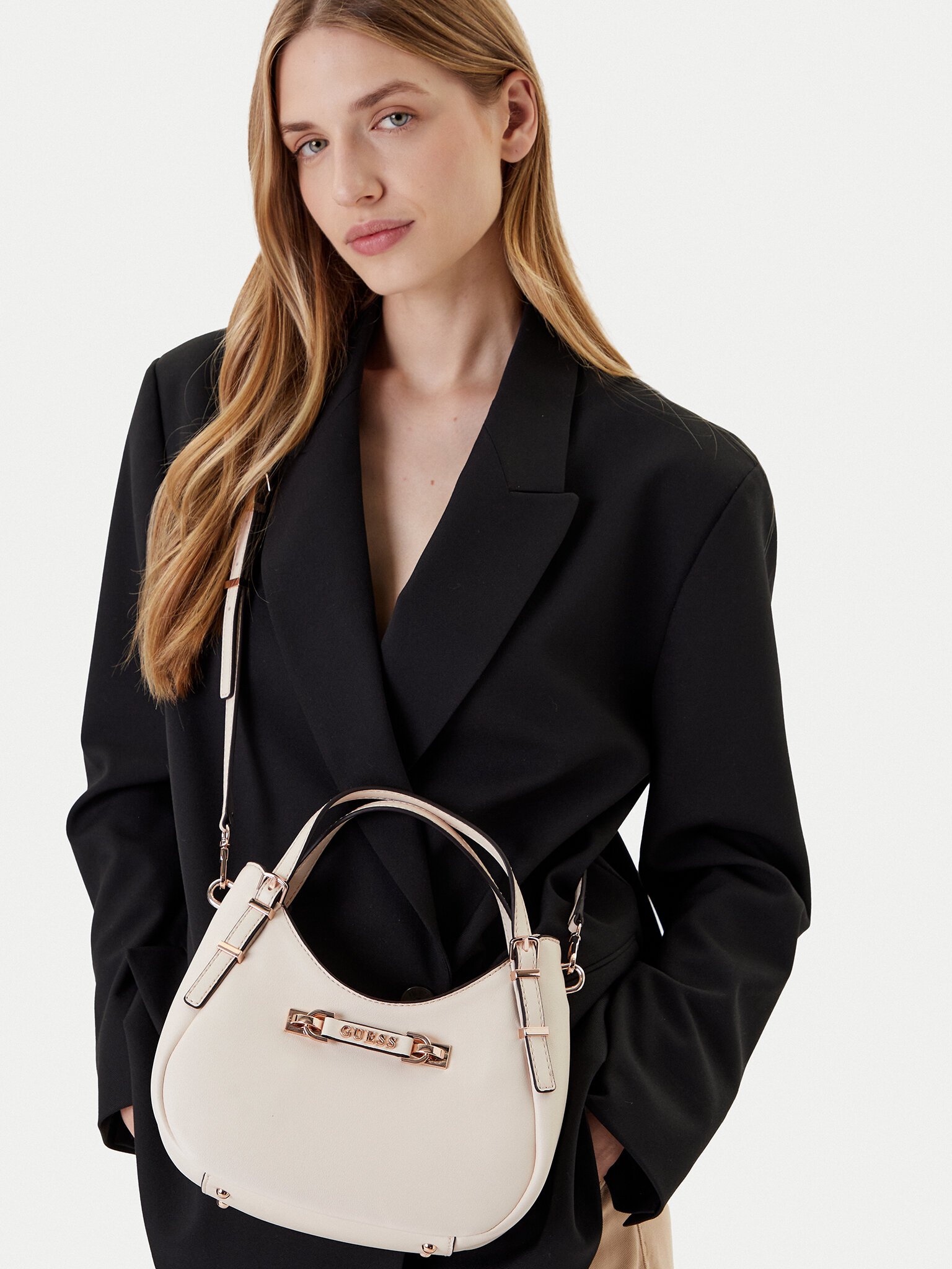 Sac porté épaule  Guess jeans HWBG96 44050 OFF WHITE