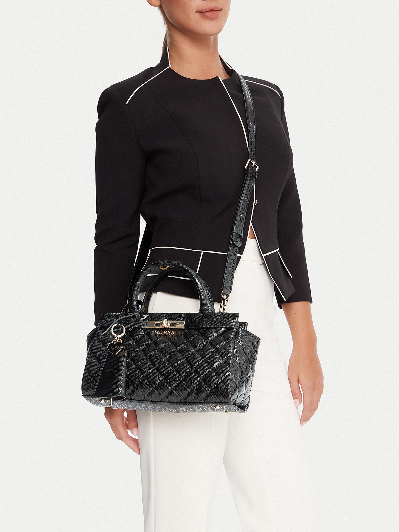 Sac porté épaule  Guess jeans HWGG81 57050 BLACK