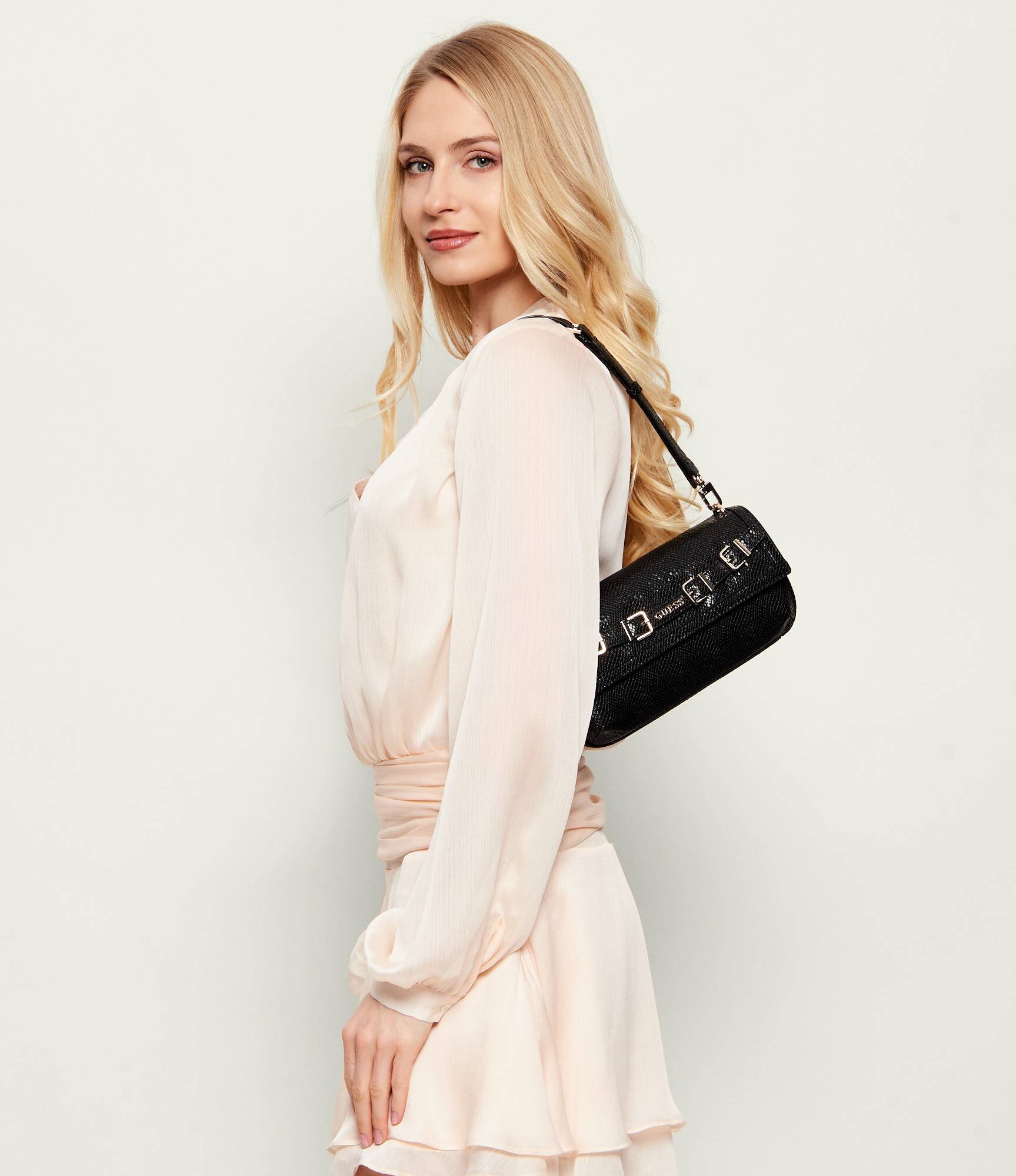 Sac porté épaule  Guess jeans HWKG99 09190 BLACK