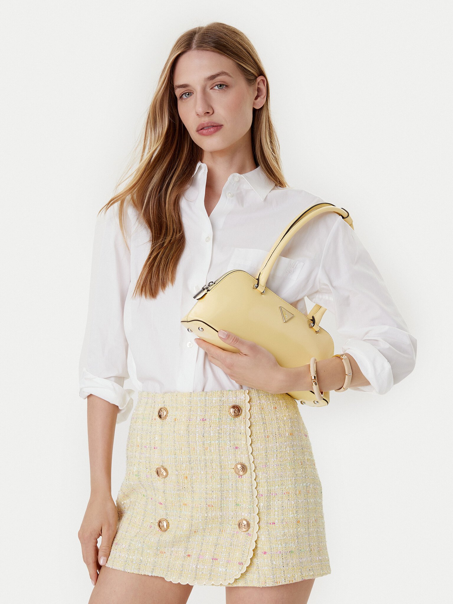 Sac porté épaule  Guess jeans HWNY94 96080 YELLOW