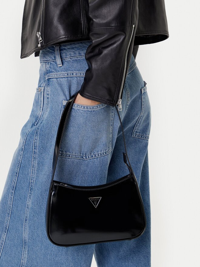 Sac porté épaule  Guess jeans HWNY94 96170 BLACK
