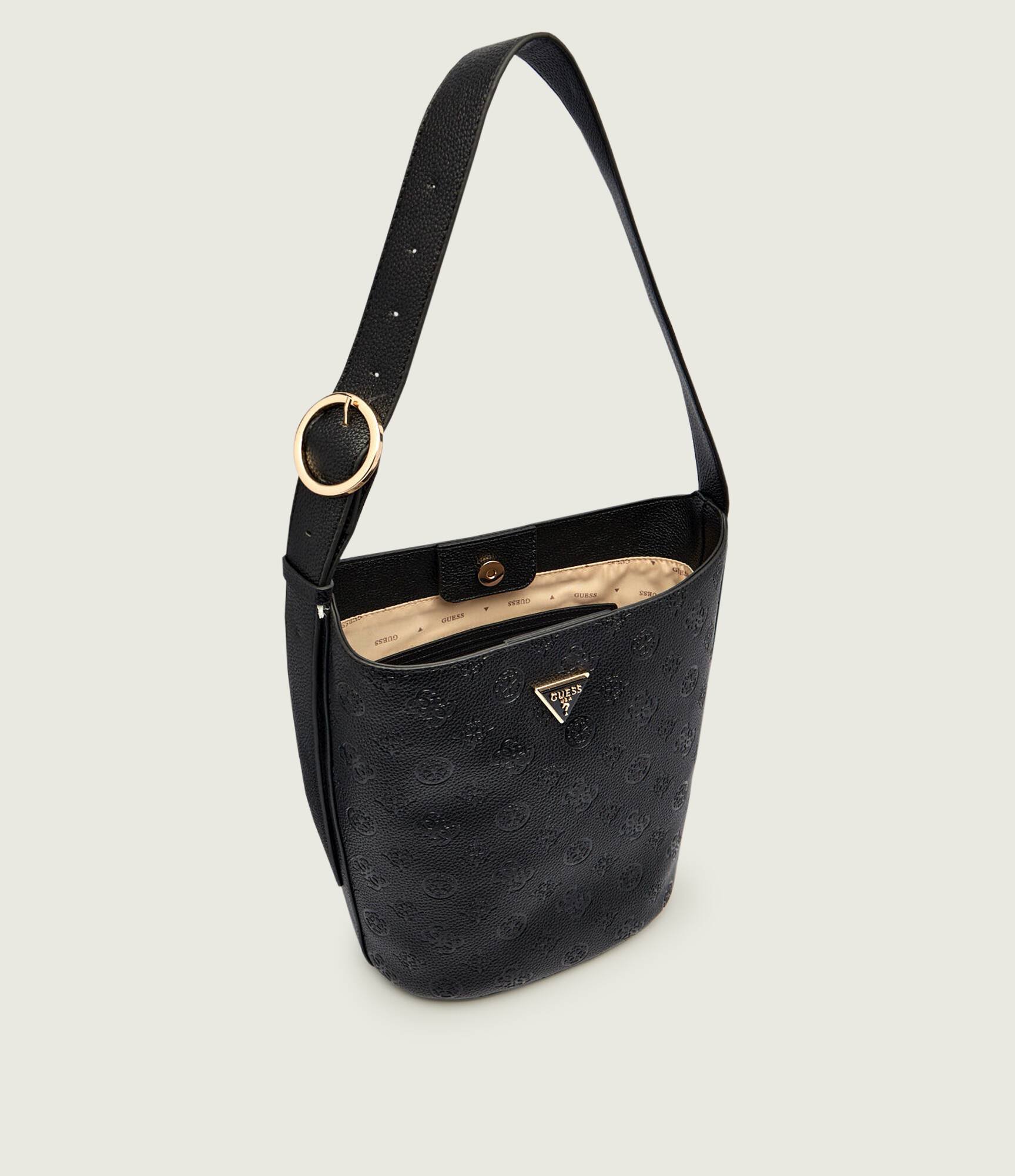 Sac porté épaule  Guess jeans HWPD98 88040 BLACK LOGO