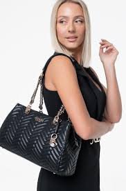 Sac porté épaule  Guess jeans HWQG95 08090 BLACK