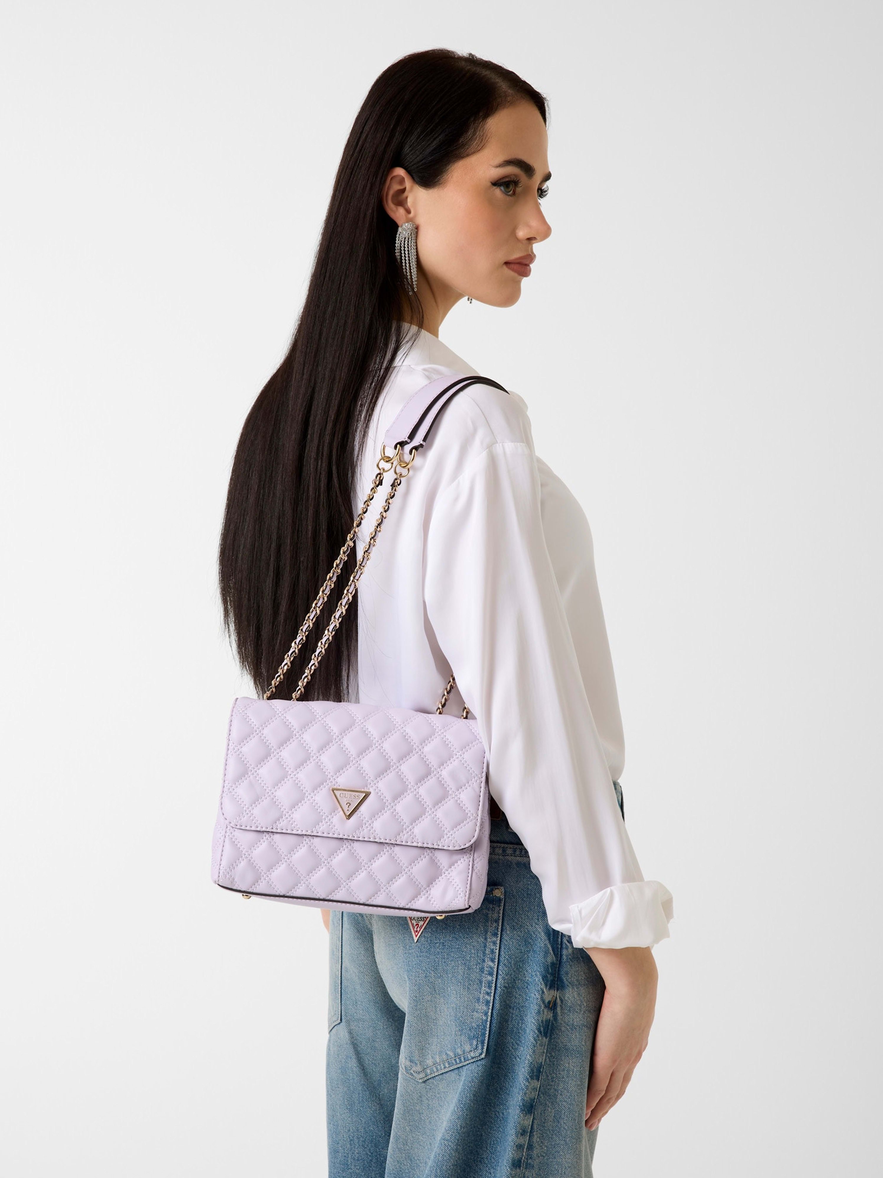 Sac porté épaule  Guess jeans HWQG96 73200 LILAC
