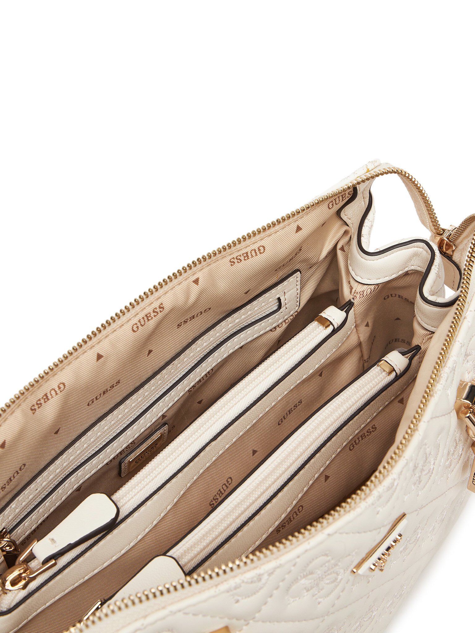 Sac porté épaule  Guess jeans HWQL96 58060 OFF WHITE