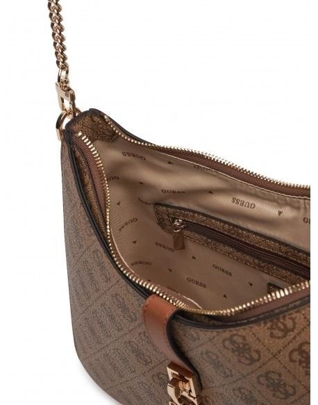 Sac porté épaule  Guess jeans HWSG96 29020 DARK TAUPE LOGO