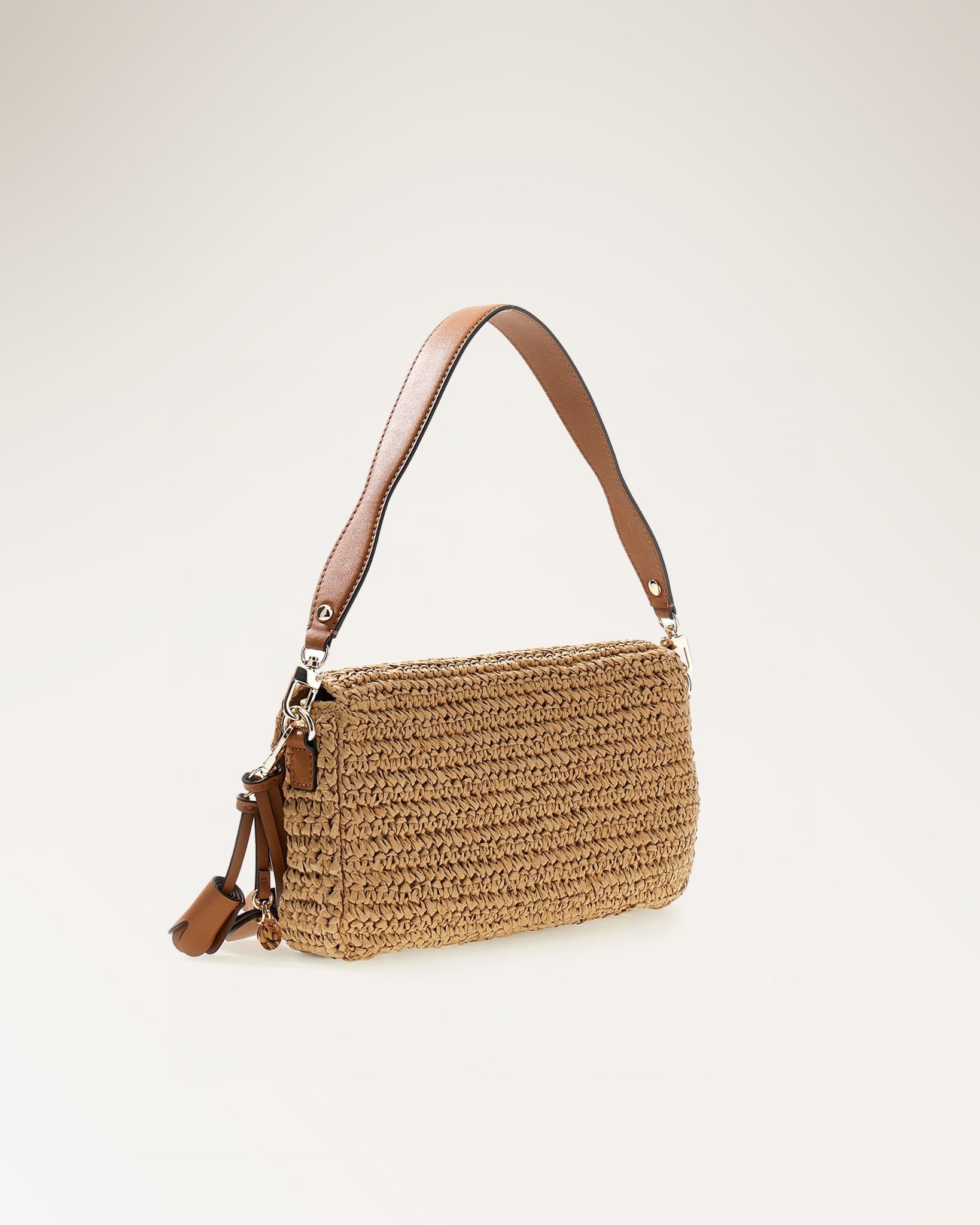 Sac porté épaule  Guess jeans HWWG99 23190 NATURAL/COGNAC