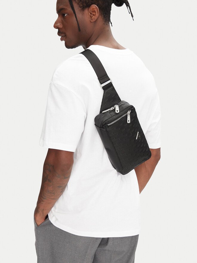 Sacs à bandoulière  Guess jeans HMTODE P5221 BLACK