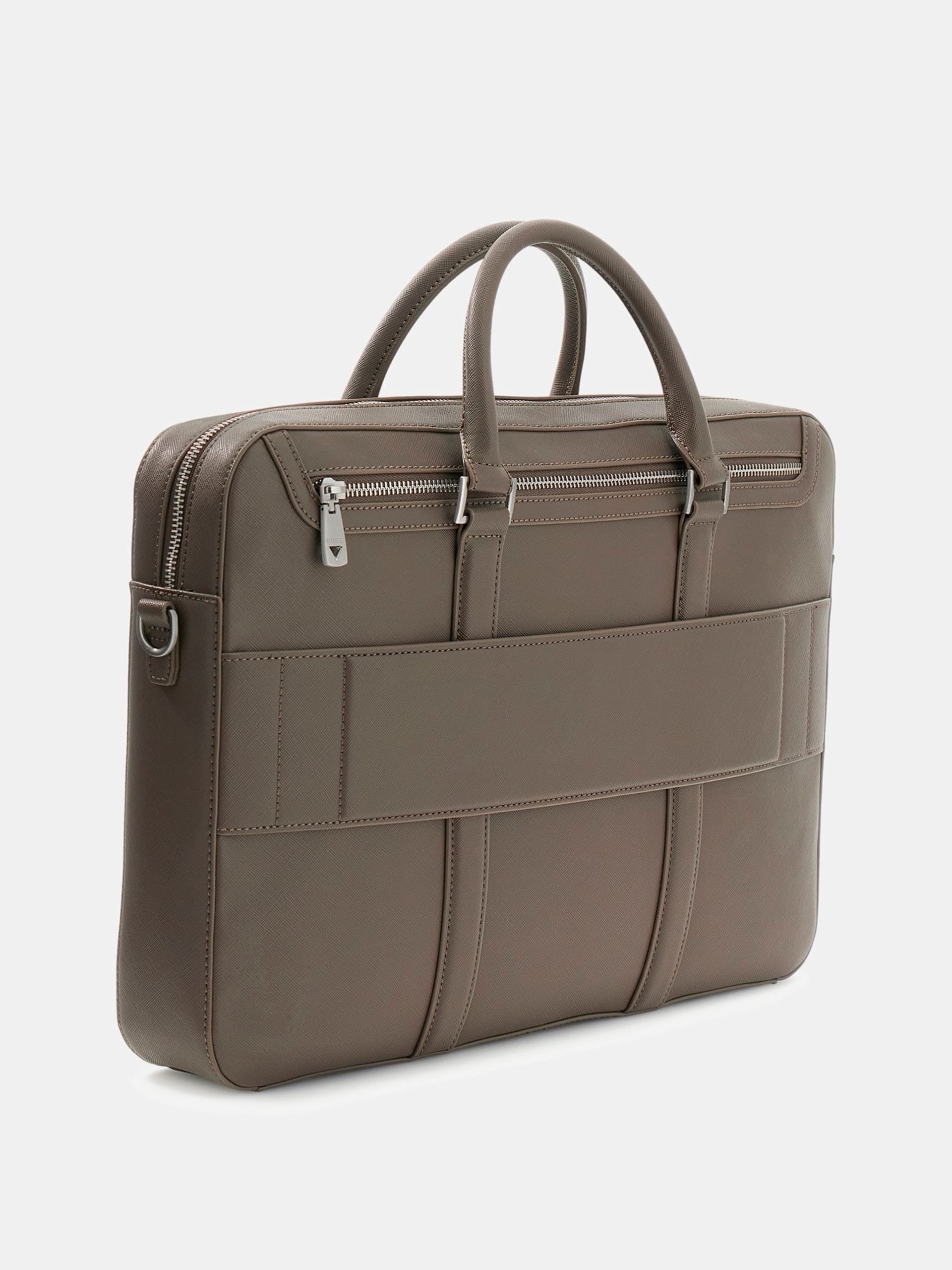 Sacs à bandoulière  Guess jeans HMMISA P6169 BROWN SHITAKE