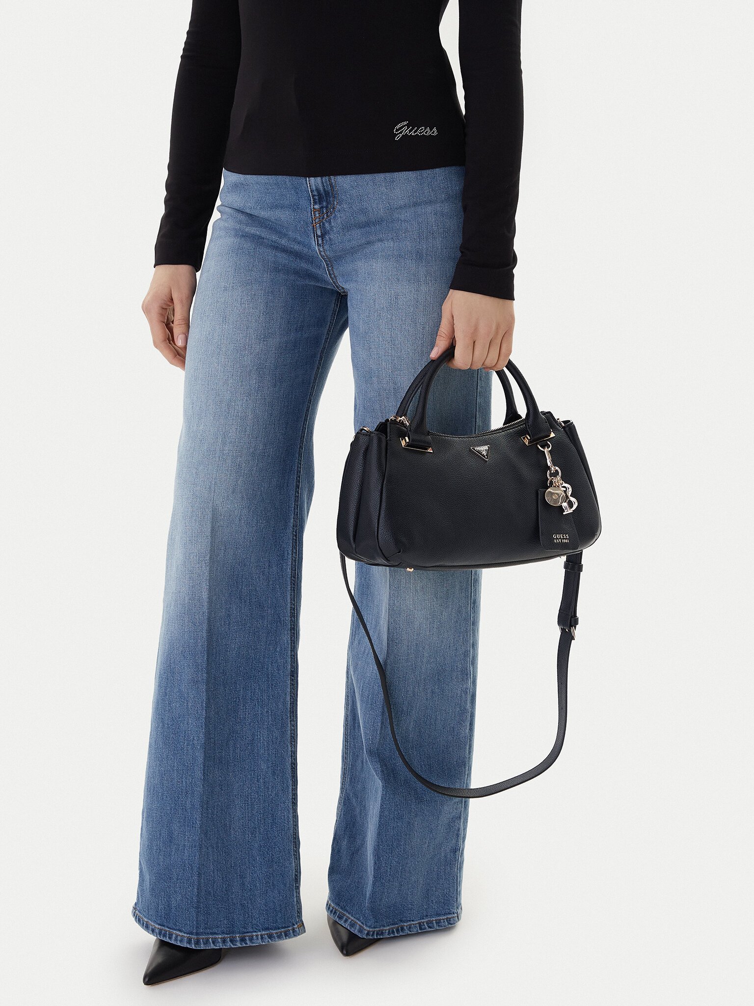 Sacs à Main  Guess jeans HWBG96 64060 BLACK