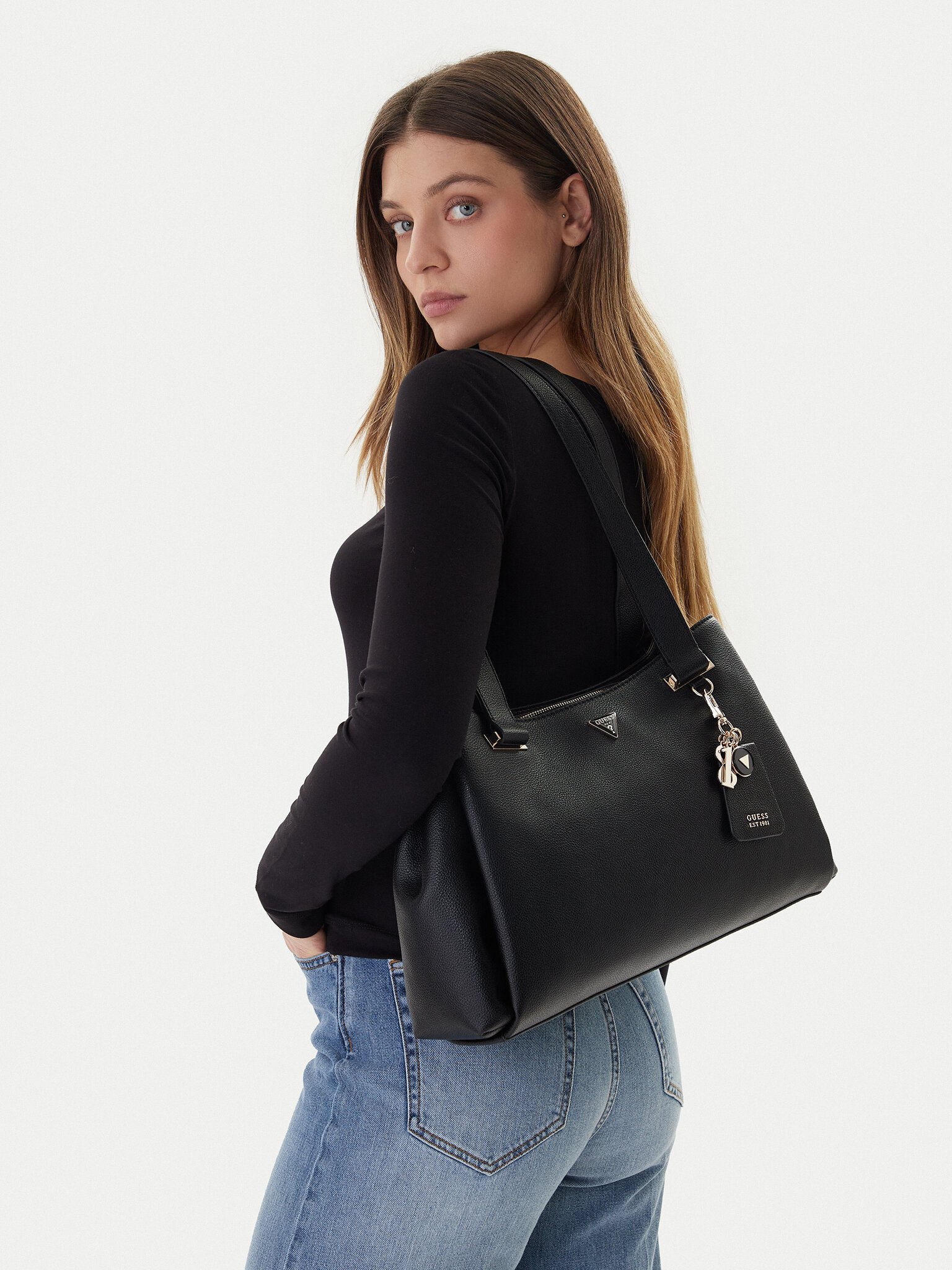 Sacs à Main  Guess jeans HWBG96 64220 BLACK