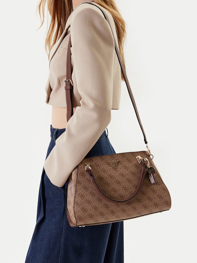 Sacs à Main  Guess jeans HWBG96 72070 LATTE LOGO/BROWN