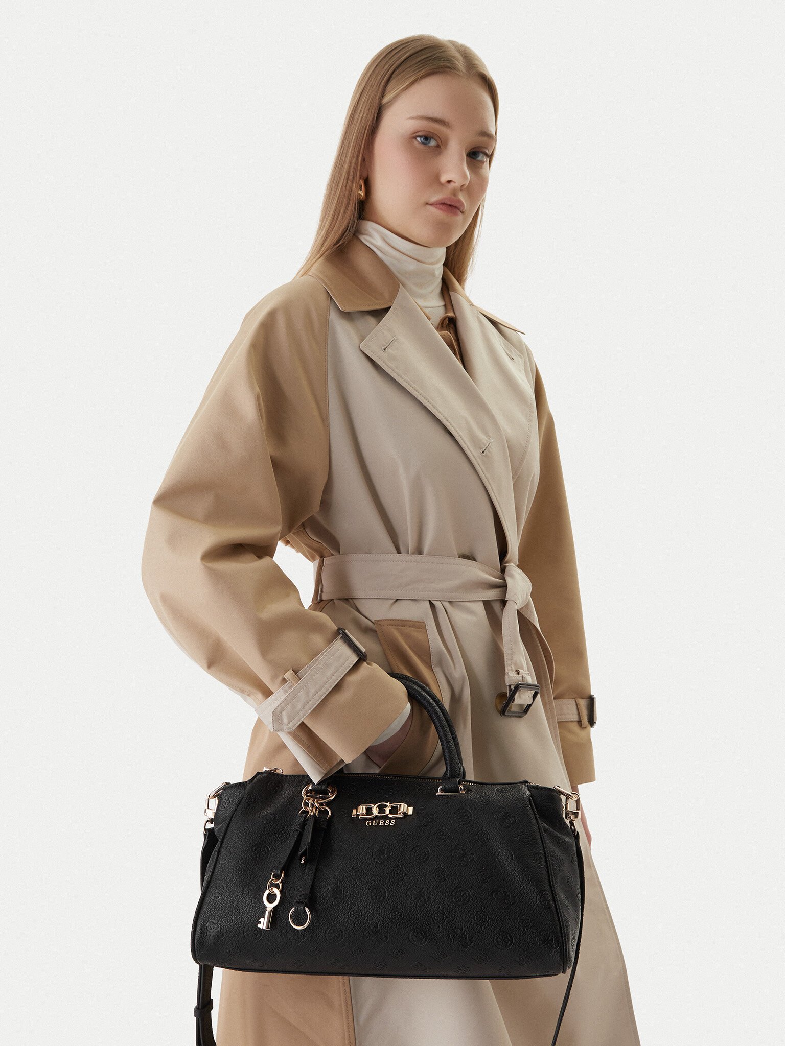 Sacs à Main  Guess jeans HWPD99 16070 BLACK LOGO