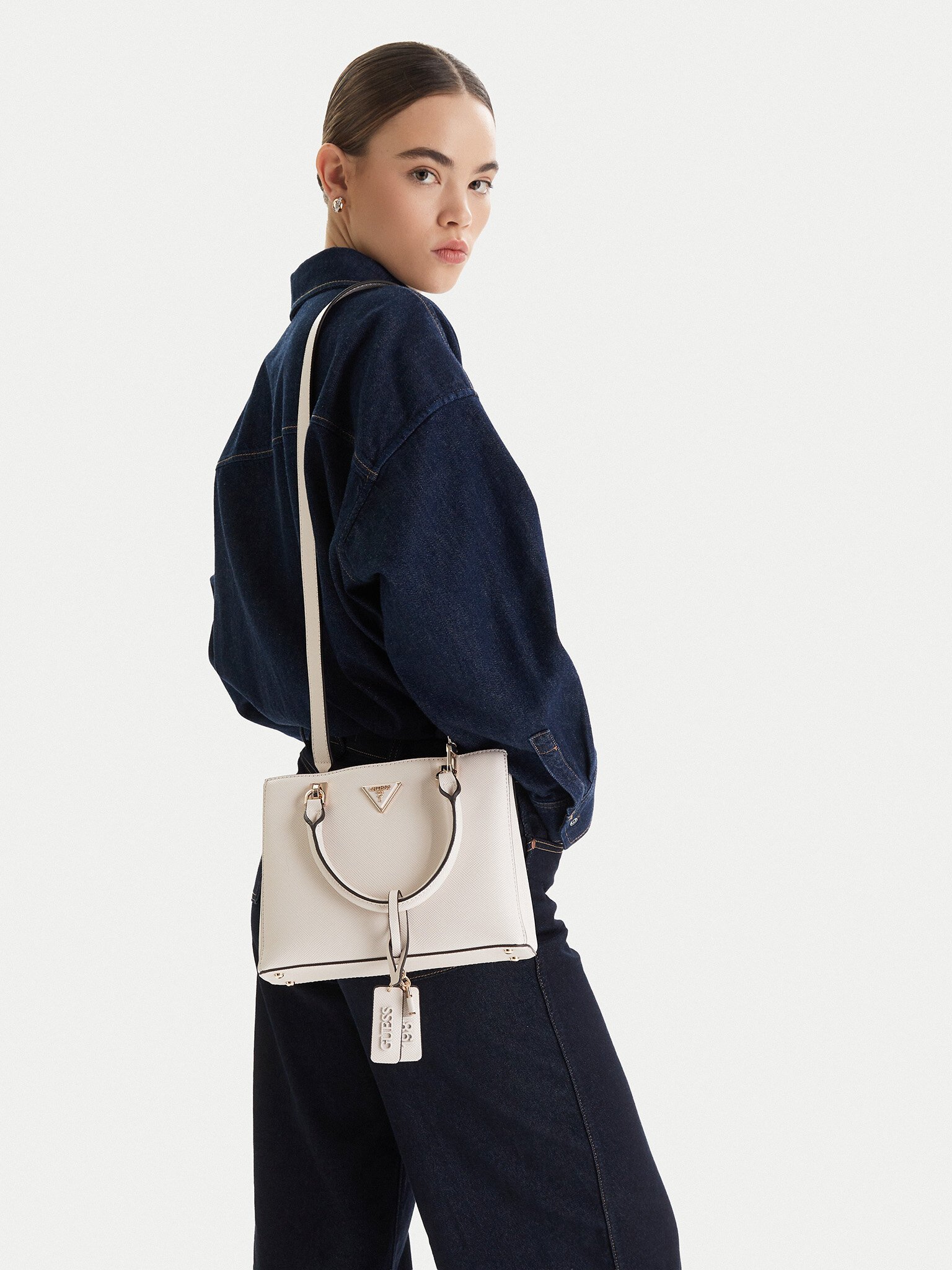 Sacs à Main  Guess jeans HWZG96 72050 BONE