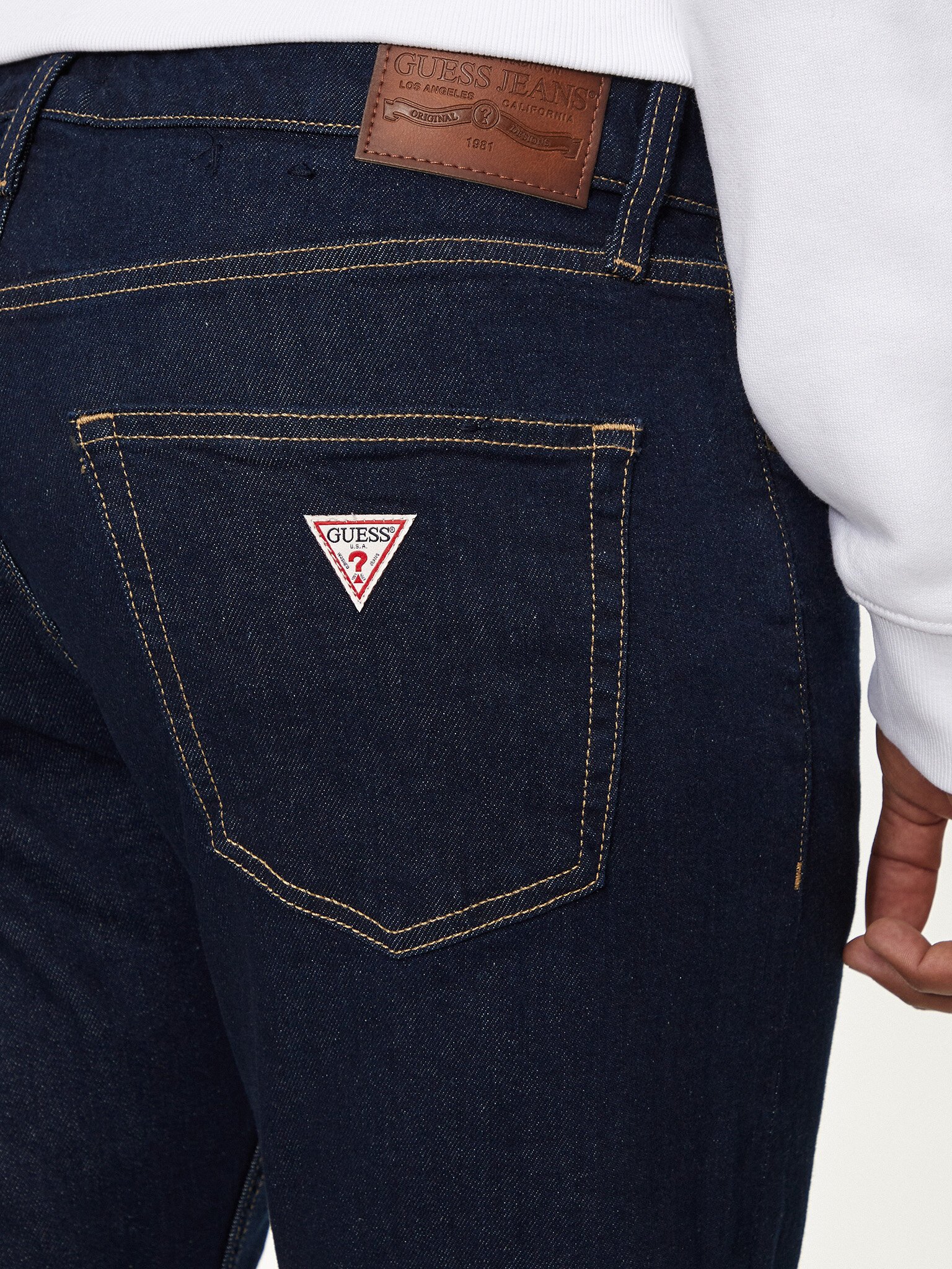 slim / skinny  Guess jeans M4YA1C D5DM5 V4RR GJ VARANE DARK RINSE