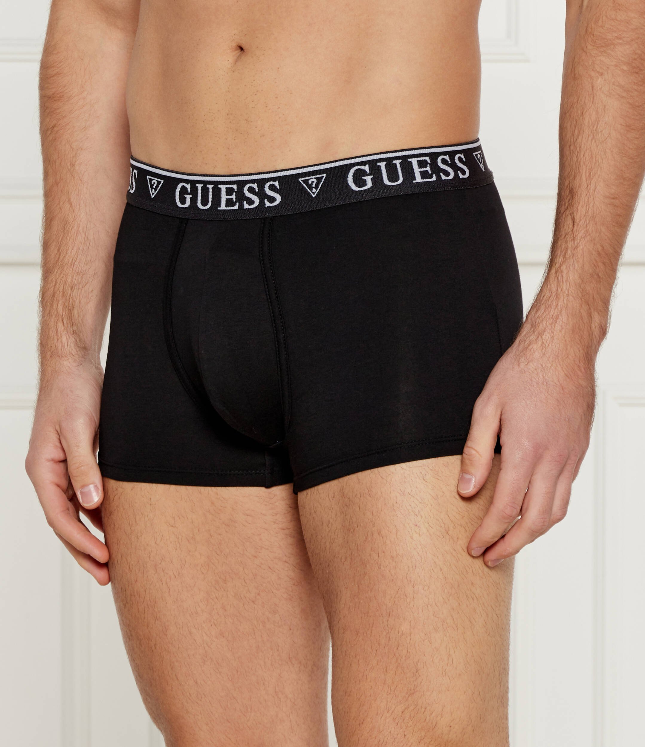 Slips / Boxers  Guess jeans U4YG16 K6YW1 F8JK BLACK WHITE GREY GRE
