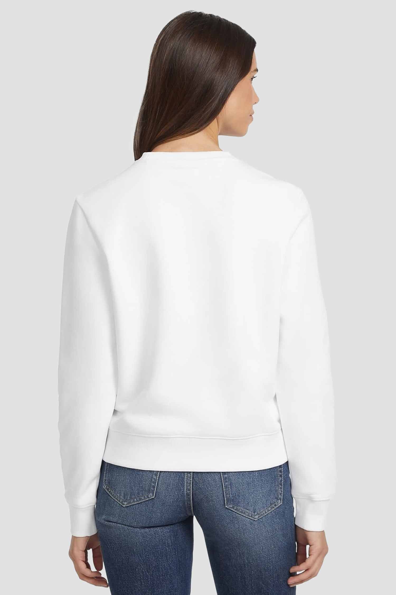 Sweat / sweat zippé  Guess jeans W4YQ10 KC811 G011 Pure White