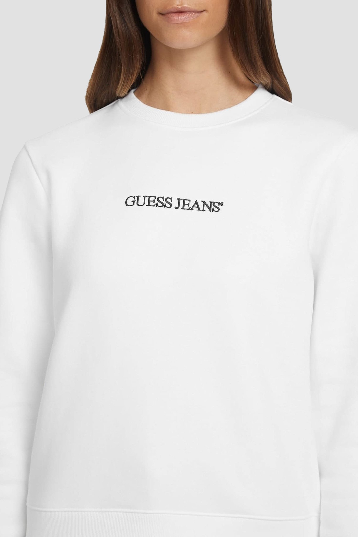 Sweat / sweat zippé  Guess jeans W4YQ10 KC811 G011 Pure White