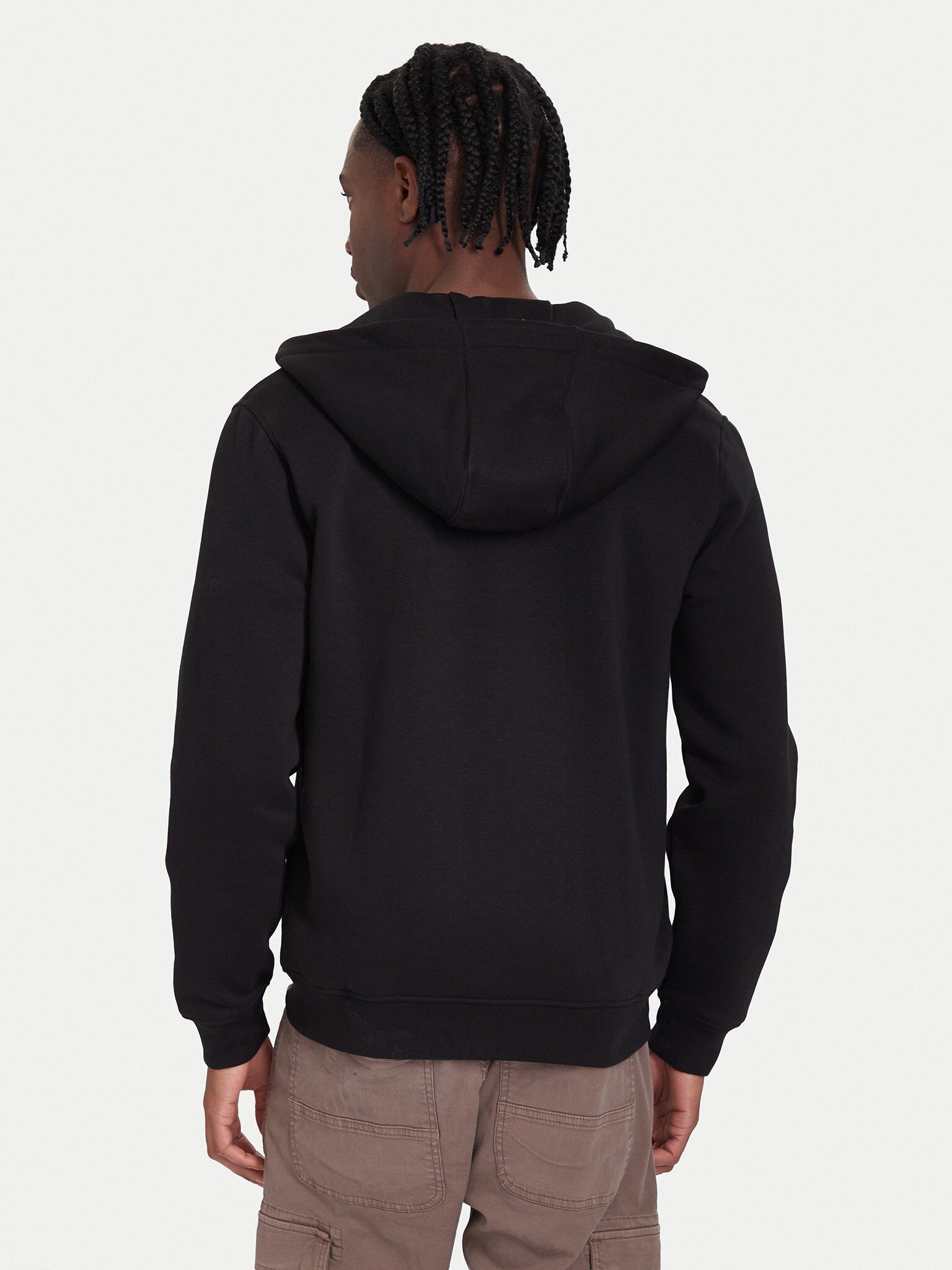 Sweats zippés  Guess jeans M5BQ48 K9Z21 JBLK Jet Black A996