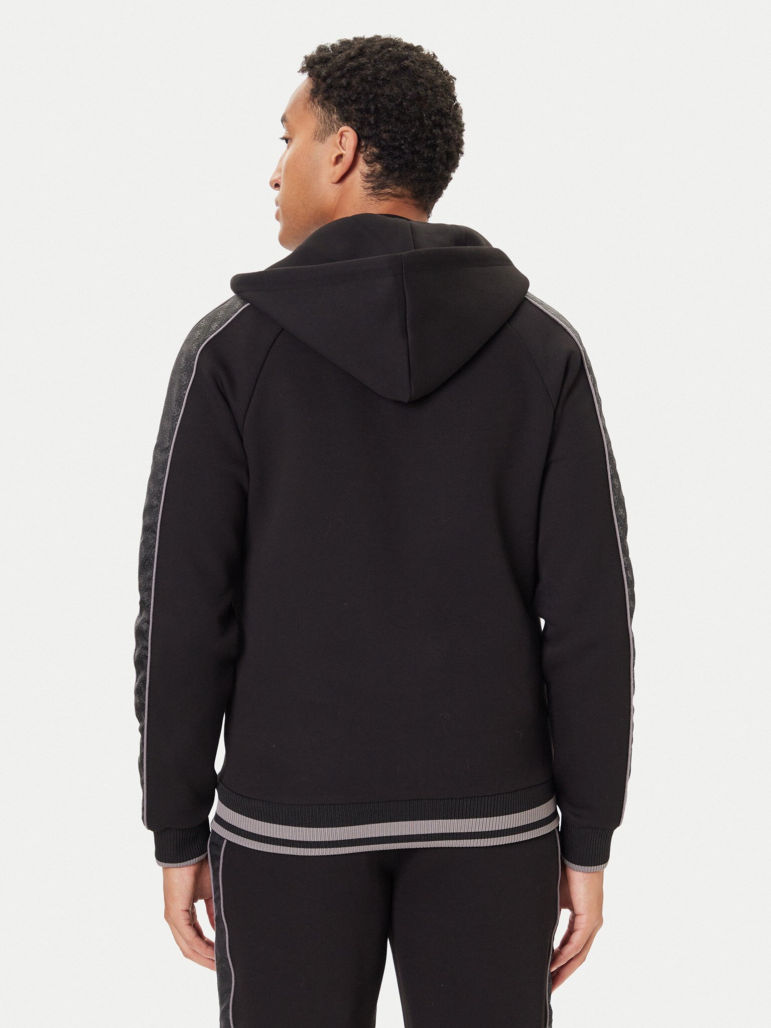 Sweats zippés  Guess jeans Z5BQ12 KB3P2 JBLK Jet Black A996