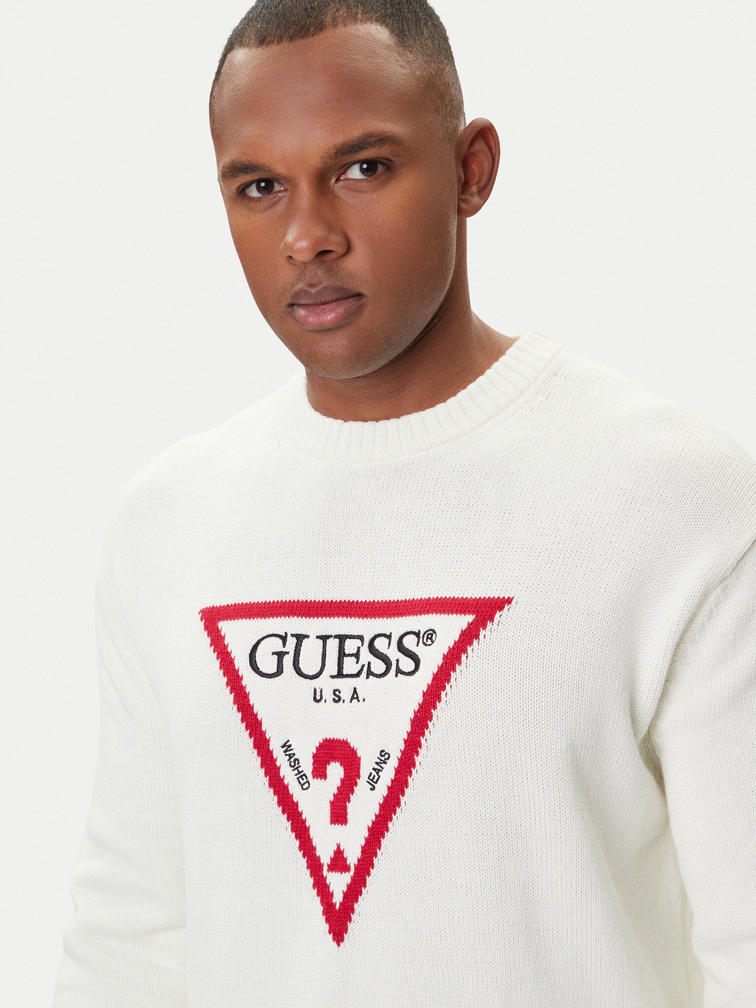 Sweatshirts  Guess jeans M4BR32 Z3HM1 G293 WARM WHITE